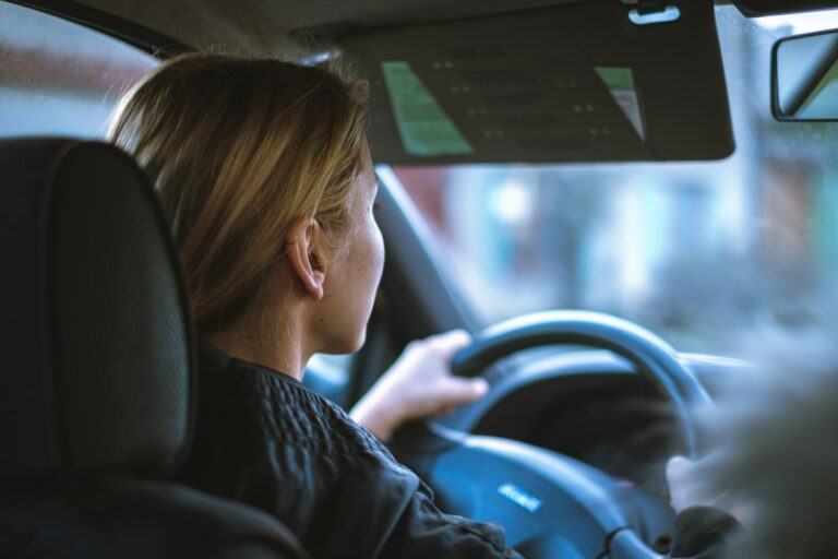 person driving