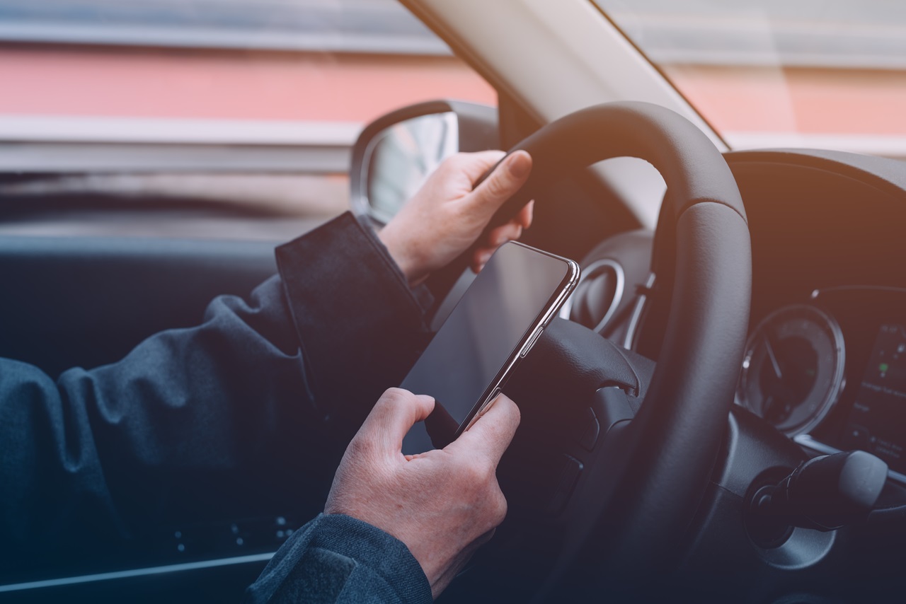 using phone while driving